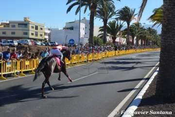 Carreras de caballo de las fiestas de San Juan 2018 de Telde (Foto Francisco Javier Santana)